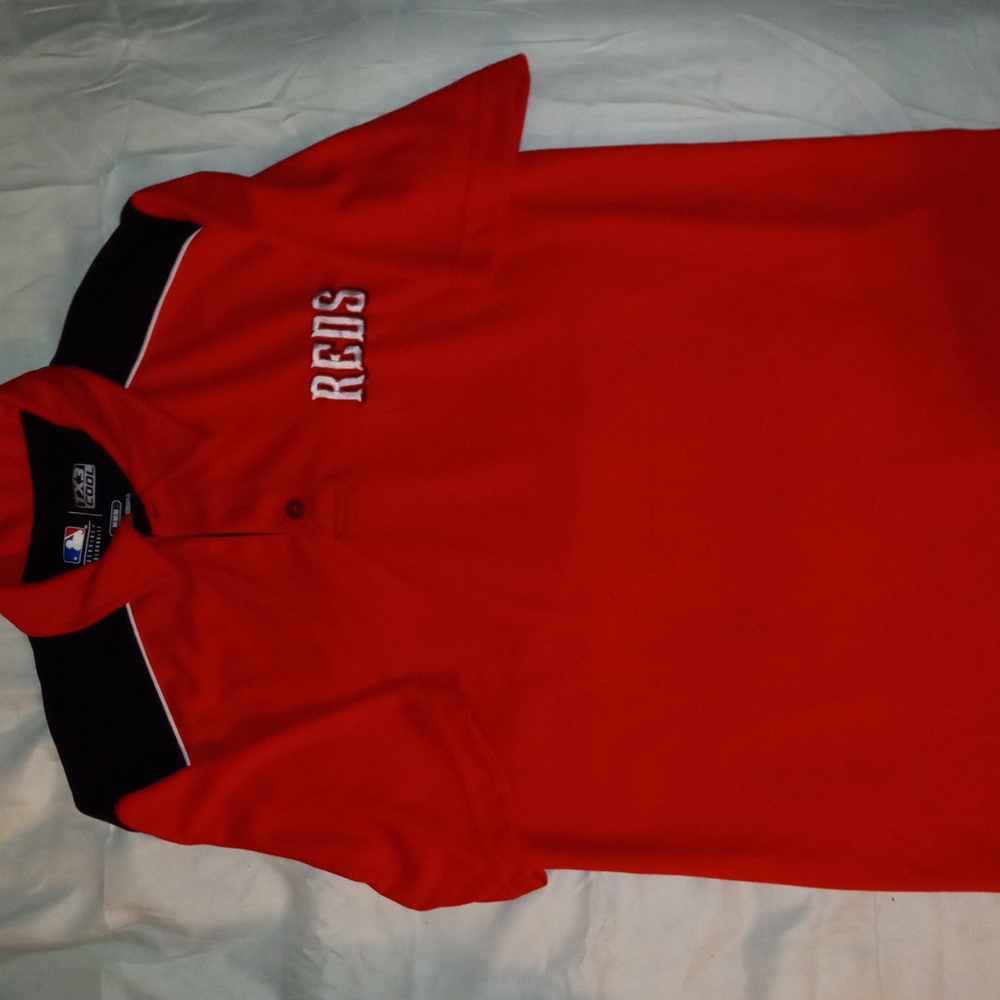 Men's MLB Cincinnati Reds polo shirt